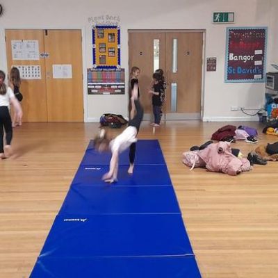 Pupils from Reception to Year 6 enjoy Gymnastics club with George