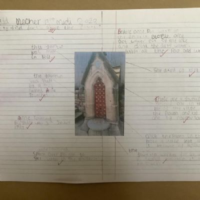 Dosbarth Beaumaris have been looking at our local Wonder