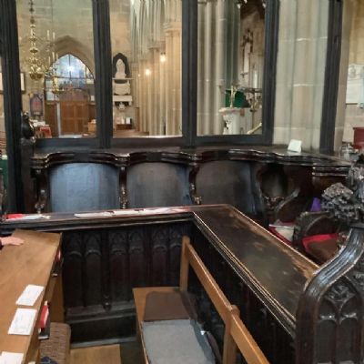 For RVE Year 3 & 4 visited All Saints Church