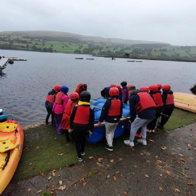 Year 5 enjoyed a visit to Glan Llyn